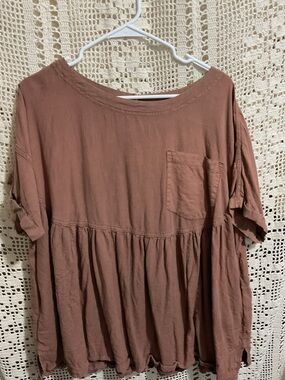 We The Free loose slouchy oversized top Small